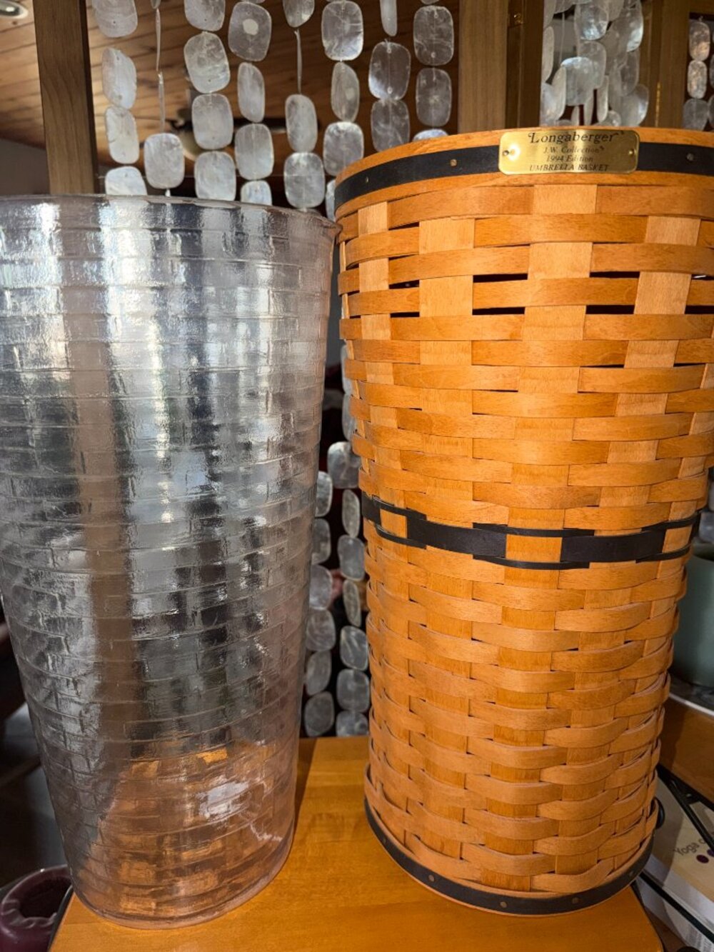 Longaberger JW (NEW) Umbrella Basket & Protector - Picture 5 of 8